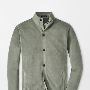 Peter Millar 2XL Glasgow Button Front Sweater SAGFG $550